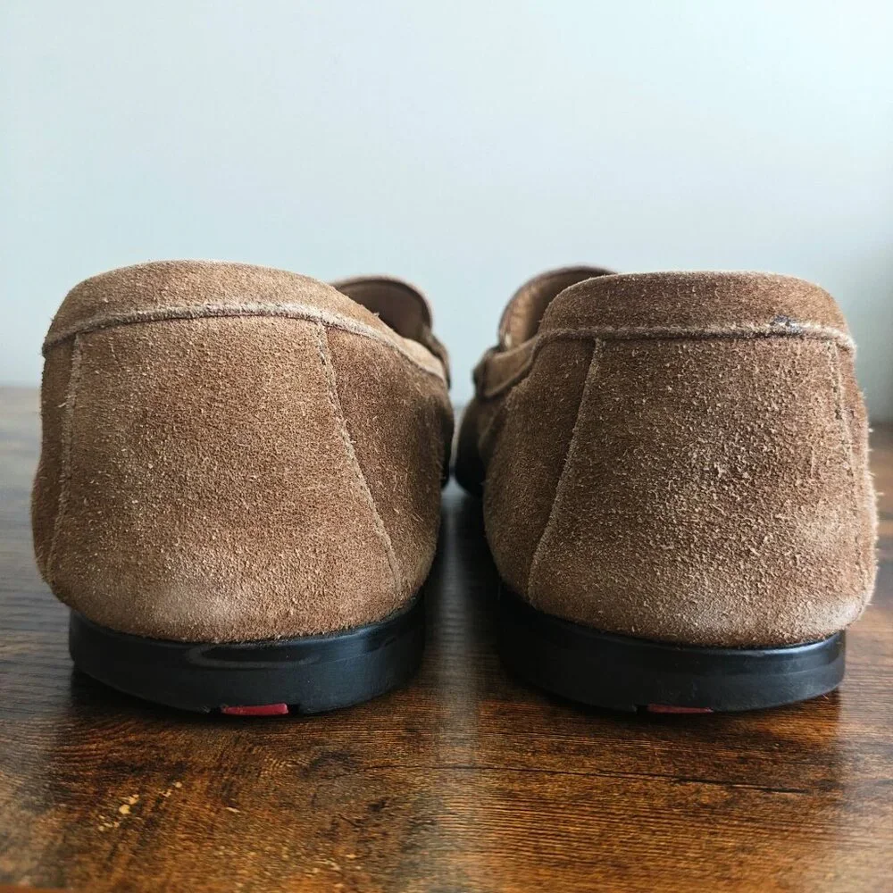 PRADA Men's Suede Driving Shoes